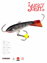 Балансир Lucky John CLASSIC 6 + тр. 60мм/12HRT блистер