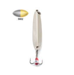 Блесна вертикальная Namazu Ellipse-Ice размер 65 мм, вес 11 г, цвет S602
