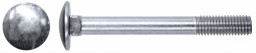 Болт М6*50(55) мебельный, с полукруглой головкой DIN603