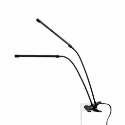 Фитосветильник свет 20 Вт 2 лампы для рассады и растений Урожайная сотка на прищепке и с таймером