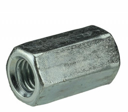 Гайка М14 переходная,  оцинкованная DIN6334