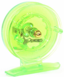 Катушка проводочная Namazu Scoter пластиковая (усил.), р. 5,5 см, зеленая