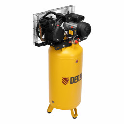 Компрессор воздушный ременный привод BCV2200/100V 2,3 кВт 100 литров 440 л/мин DENZEL
