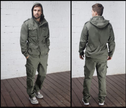 Костюм летний М-65 твил, хаки Тайгер