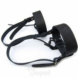 Крепления кожа (носковой и пяточный ремень) МАЯК