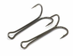 Крючки GURZA - Double Hook Long Shank №2/0 (25шт) поштучно