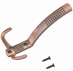 Крючок-вешалка СТАНДАРТ 212 A AC старая медь ЕВРОПАКЕТ