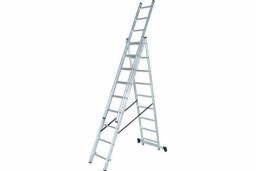Лестница ЛА 3х9 алюминиевая ВИХРЬ