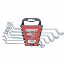 Набор ключей накидных 6*17 мм  CR-V (6 шт.) "MATRIX"