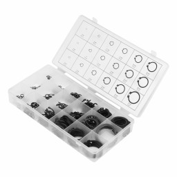 Набор стопорных колец, D 3-32 мм, 300 предметов Сибртех