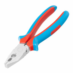 Плоскогубцы комбинированные, 200 мм, декоративные ручки (НИЗ)