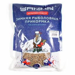 Прикормка Yaman Winter Taste Плотва зимняя (карамель), цв. охра, 700 г