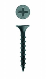 Саморез 3,5*35 потай оксид крупный шаг КРЕПЫЖ ( 50 шт/уп)