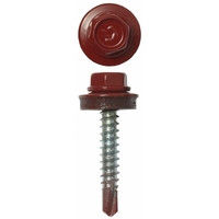 Саморез 4,8*19 ш/гр. кровельный вишнёвый RАL3009