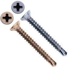 Саморез оконный Daxmer 3.9х32  белый цинк, сверло, авт. линий, раззенковка