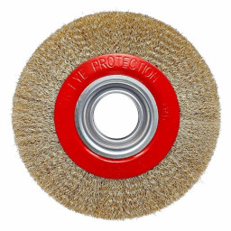 Щетка металлическая для УШМ плоская  мягкая 125мм*22мм YIDA