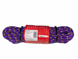 Шнур полипропиленовый плетеный 5 мм 16 пр. 20 м КРЕПЫЖ