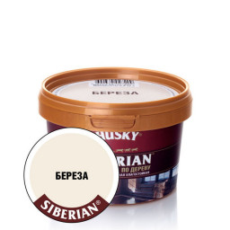 Шпатлевка по дереву Хаски береза -20 градусов 0,4кг
