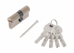 Цилиндровый механизм Стандарт MAX 60 (30х30) SN 5кл мат никель перф ключ/ключ 