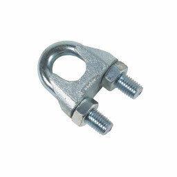 Зажим D-16 мм для стальных канатов DIN 741